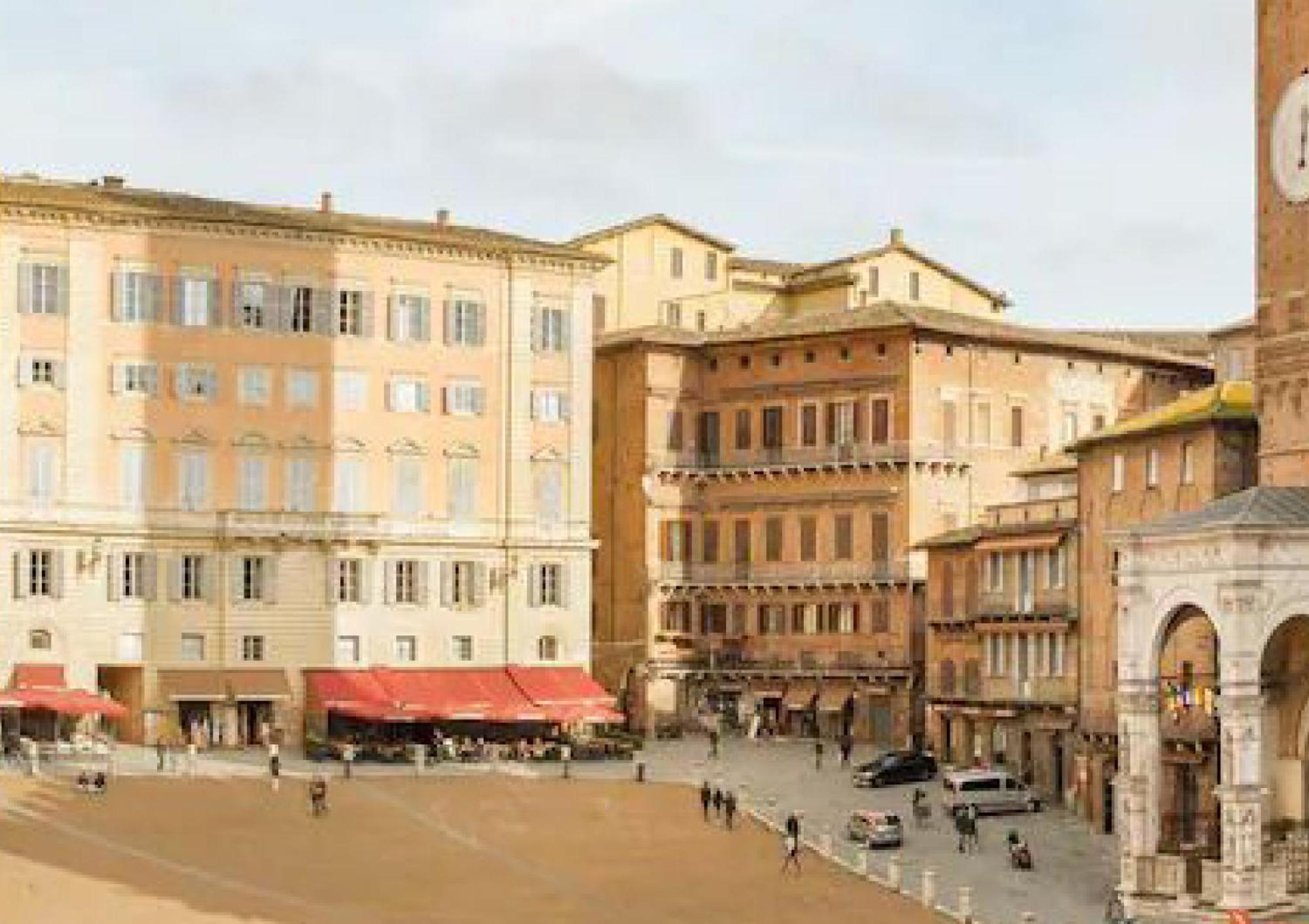 The Balcony Suite - Affaccio Su Piazza Del Campo Siena Luaran gambar